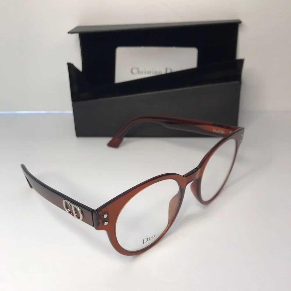 💯 original Dior Demo Phantos Ladies Eyeglasses DIOR CD3 02LF